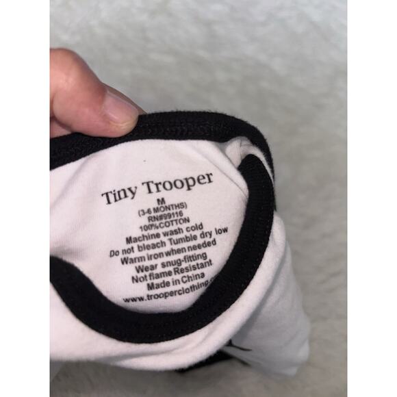 Tiny Trooper Sz. 3/6 Mo. “ Come And Take It” Snap Shirt. Grt. Shape. Cute - Picture 2 of 4